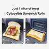 500W Sandwich Machine Home Mini Panini Light Food Breakfast Machine Non-Stick Double-sided Heating Toaster Waffle Maker 220V 3
