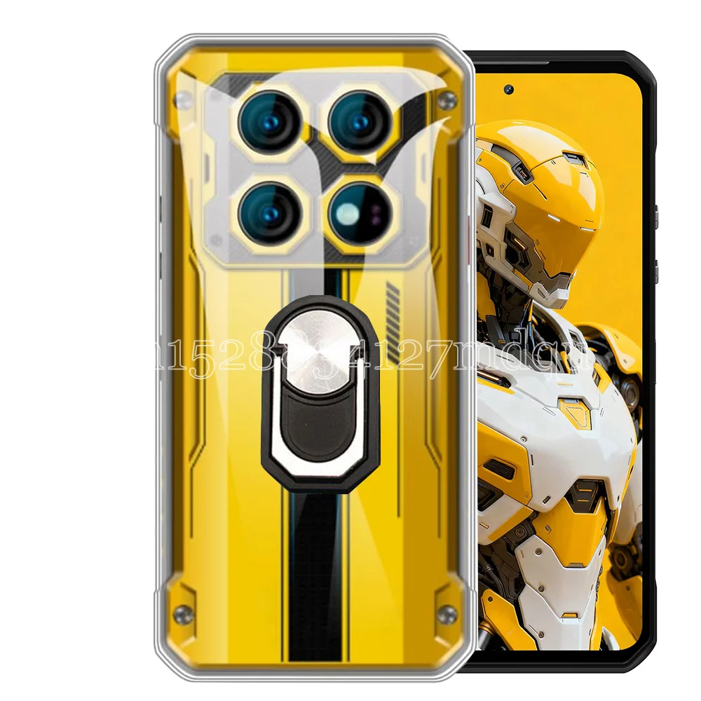 Shockproof Soft TPU Kickstand Ring Holder Case Cover