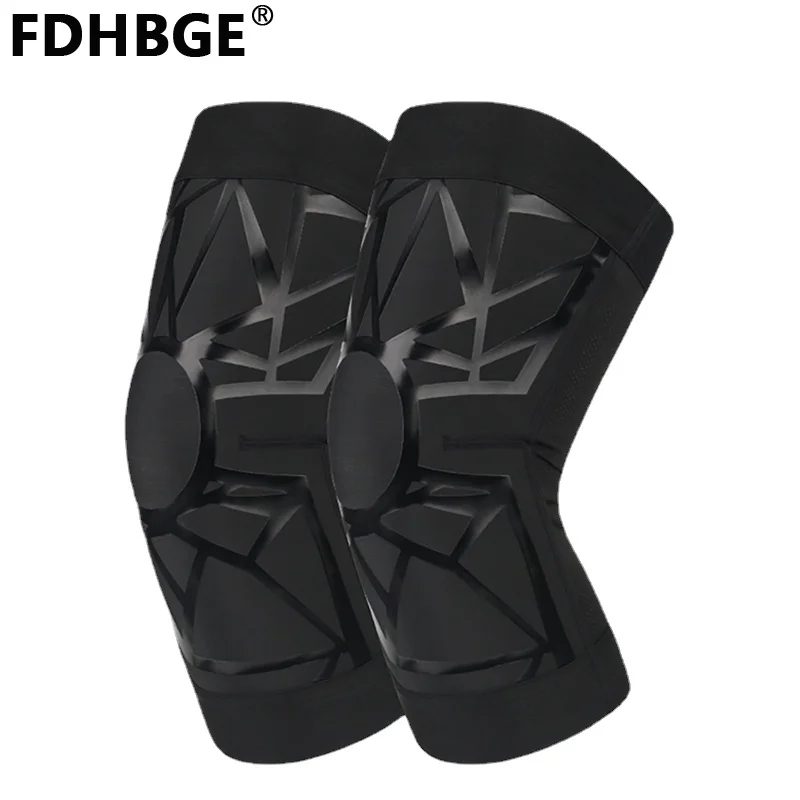 

FDHBGE Gym Basketball Security Volleyball Fitness Cycling Football Knee Pad for Joint Leg Warmer Equipment Support Sport Kneepad