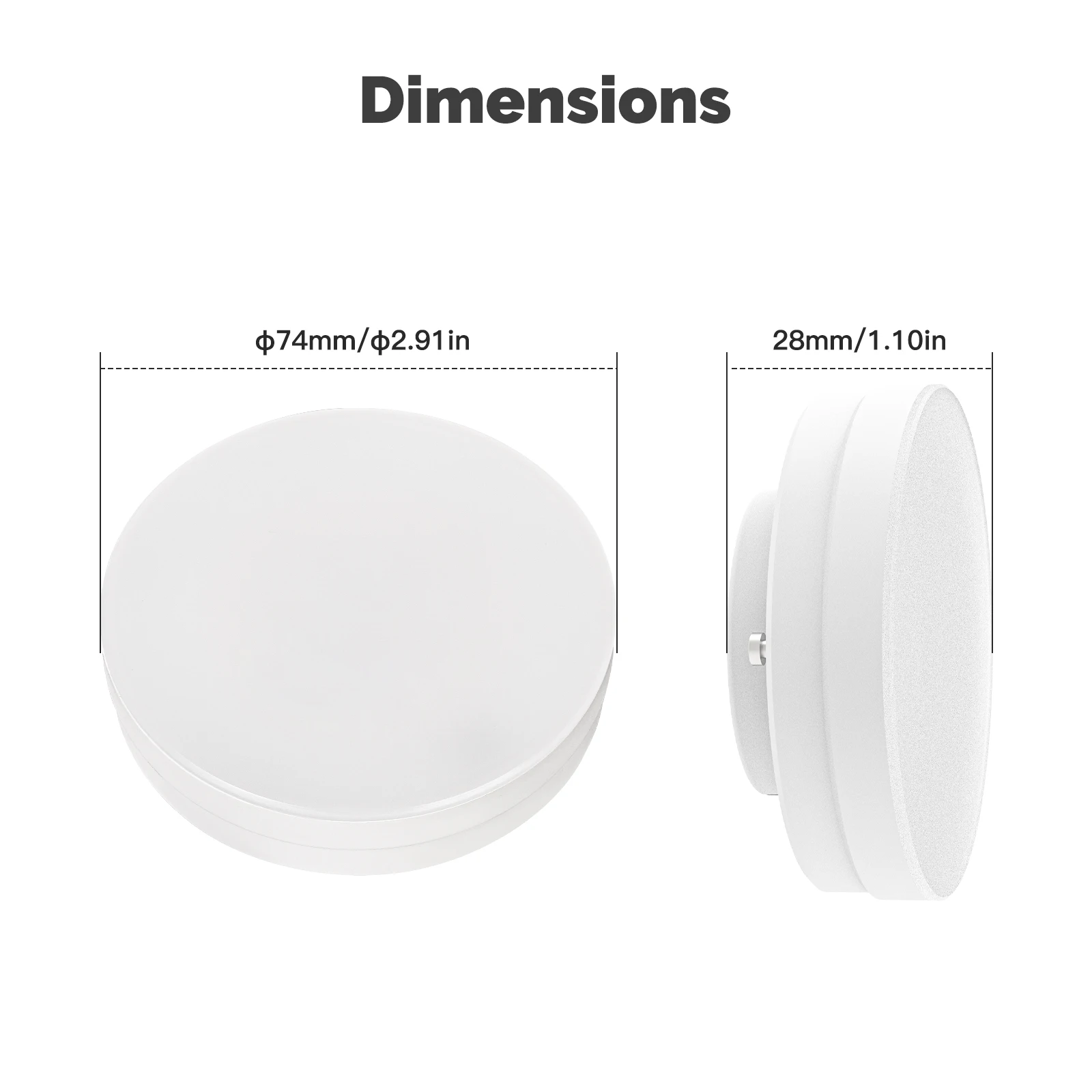 MOES Tuya ZigBee 스마트 LED GX53 램프 색상 변경 가능 조광 전구 음악 동기화 레스토랑 캐비닛 알렉사 구글홈과 호환