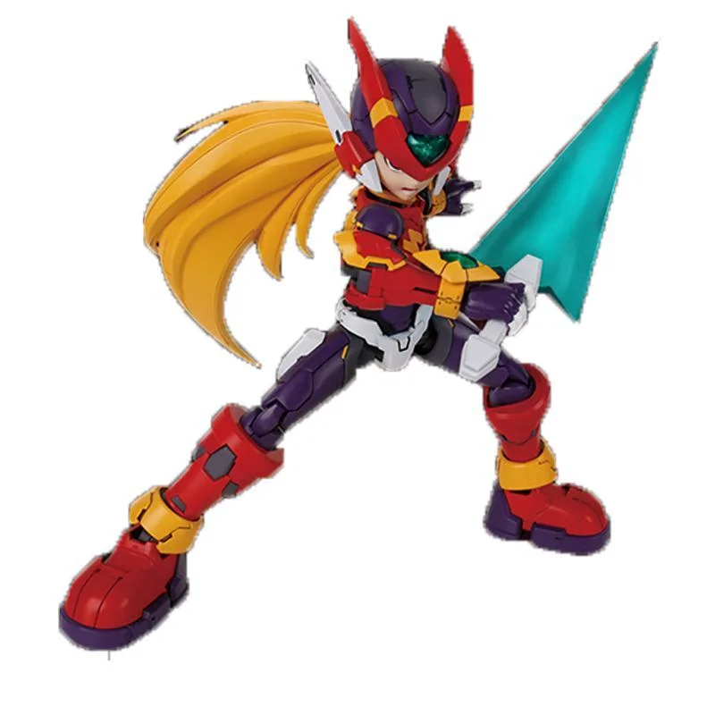 

In Stock Genuine Emodel Zero Rockman Zero Animation Characters Assemble Action Model Toys 17CM
