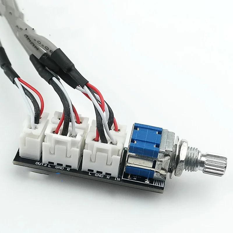 Interruptor de Sinal do Preamp da Placa de Comutação da Fonte Audio do Duplo-canal de Maneiras com Parafusos de Fixação - Image 5