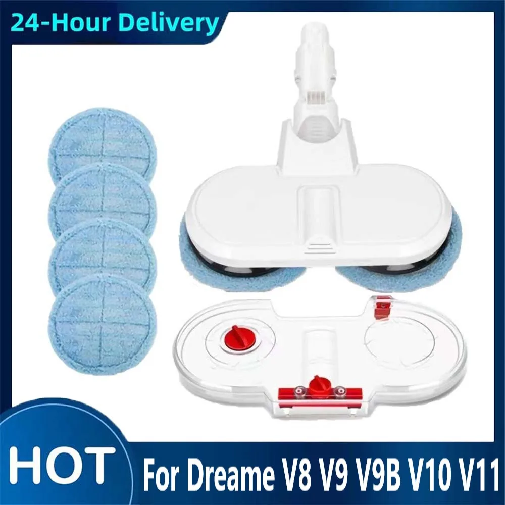 Mop Cabeça Pelo Tanque de Água Peças para para Xiaomi 1c K10 G10 Dreame v8 v9 V9b V10 V11 Aspirador de pó Elétrico Acessórios