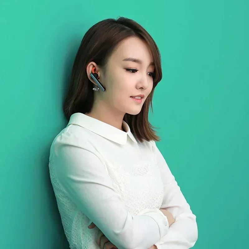 Original New Stealth Talk 45 Bluetooth Handsfree Earphones Wireless Business Headset HD Voice Stereo Call Music Noise Blackout 5