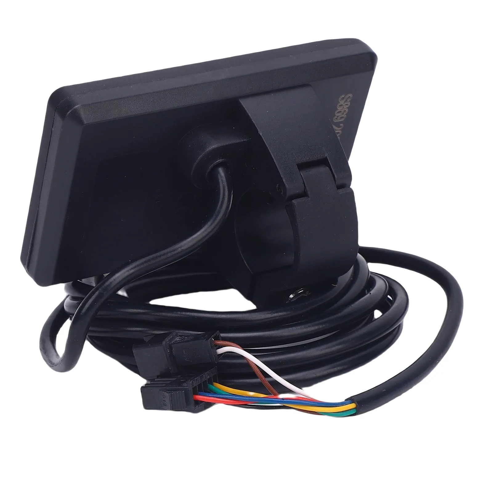 전기 LCD 디스플레이 미터 S869 DC 24V 36V 48V LCD 디스플레이 화면 제어판(전기 자전거 스쿠터용 SM 플러그 포함)