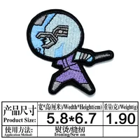 Cartoon Embroidery Patch – Disney Marvel Superman Spiderman Hulk Iron-On Thermoadhesive DIY Clothing Patch - Image 2