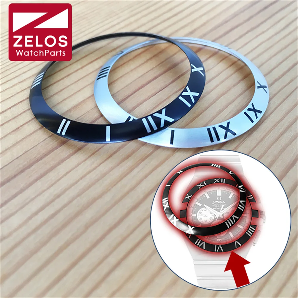 Inserti Per Lunetta Dell'Orologio Per Orologio Cronografo Coassiale Omg Ω Omega Constellation Double Eagle