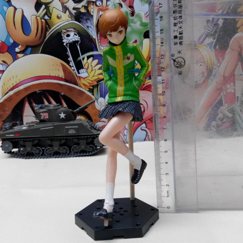 PERSONA 4 Yosuke Hanamura Satonaka Chie Amagi Yukiko Action Figure Anime Peripheral Model Ornament Toys Some Parts No Base