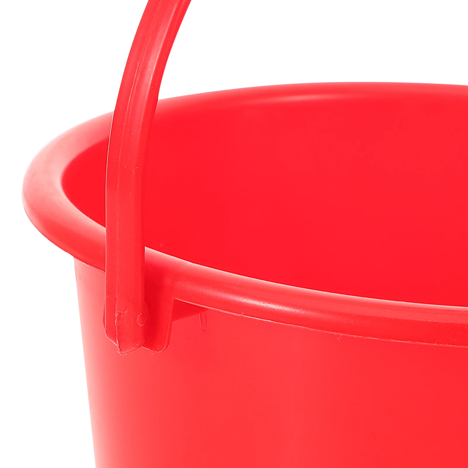 6 Pcs Children's Beach Bucket Water Playthings Toys Outdoor Sand Dig Buckets Playing Portable Small Supply 3
