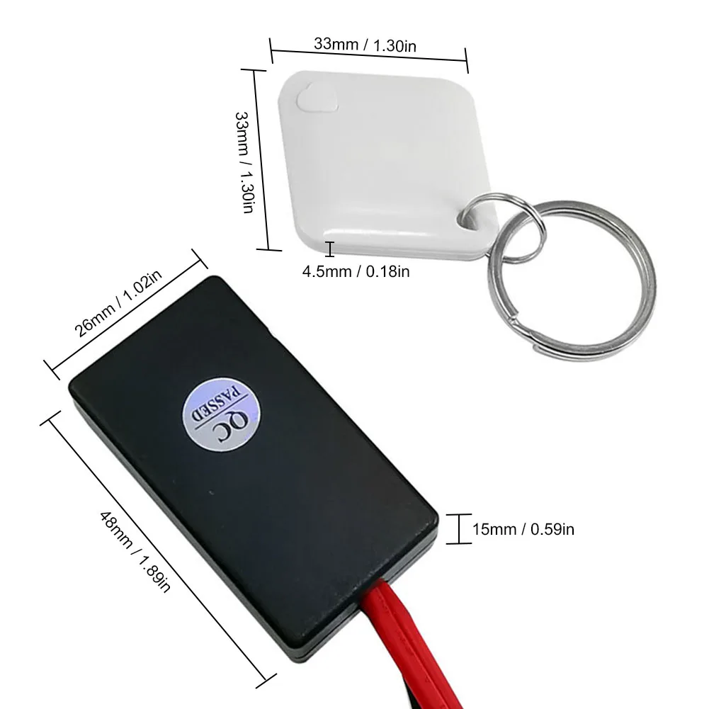 Car immobilizer system CHADWICK M506 Intelligent Anti-robbery 12V Universal Oil Circuit Engine Lock