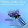 Electric Fan Portable Air Conditioner Mini Cooler Rechargeable Neck Fans for Home Free Shipping Hand Usb Conditioning Blades 5