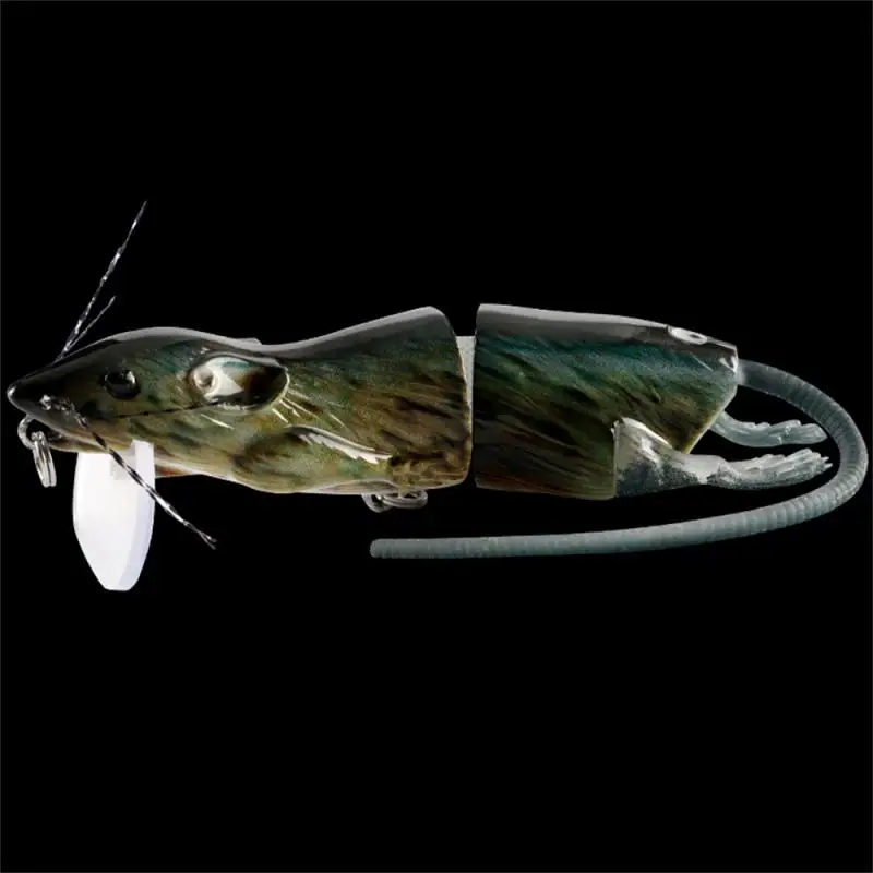 

Rtificial Fake Bait Hard Baits Fishing Lure 16.3g Multi-section Mouse Bait Simulation Sea Fishing Gear Tackle Fishing Lure