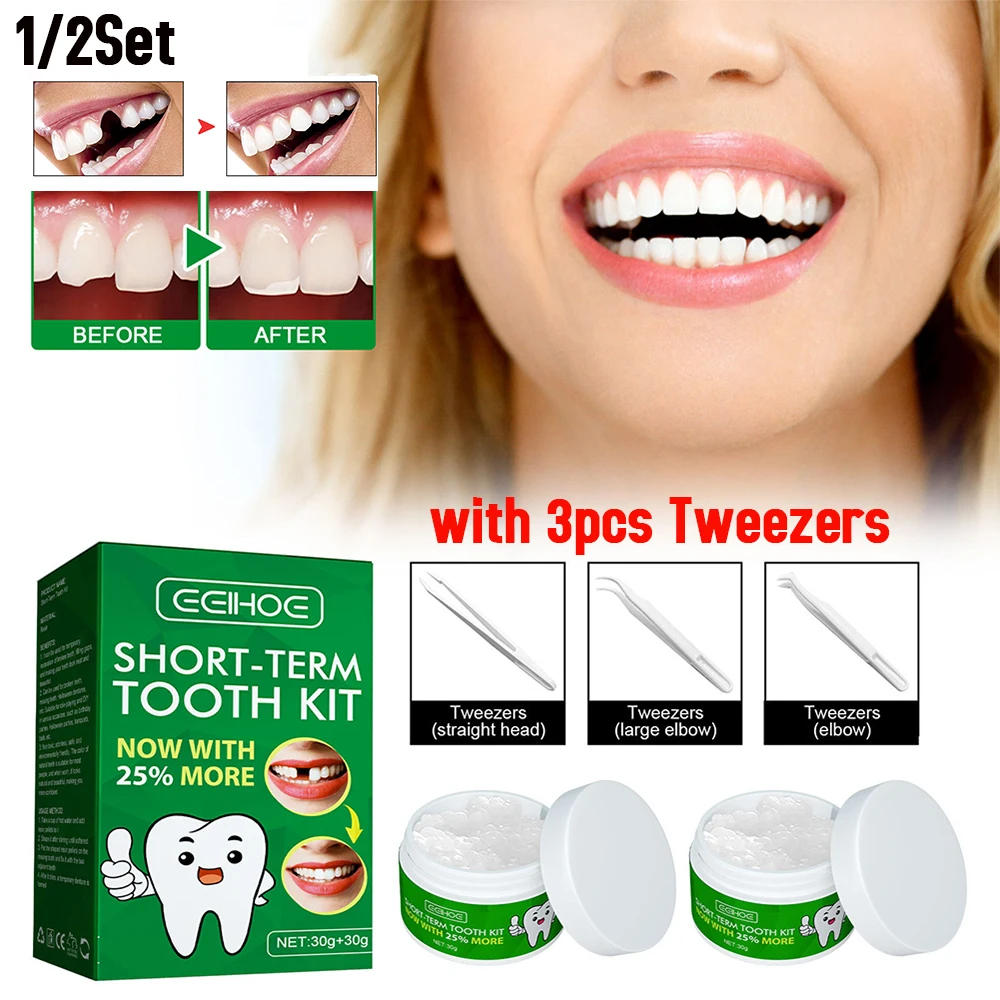 Instant Smile Select A Tooth Temporary Replacement Kit- Combo