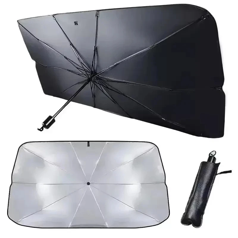 Parasole per Parabrezza Auto, Protezione Solare Estiva, Accessorio per Raffreddamento Interno dell'Auto - Image 5