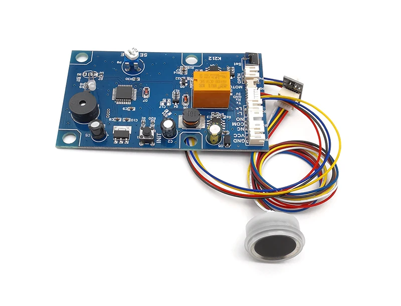 

Fingerprint Module Controller Fingerprint Lock Circuit Board Output Motor and Relay Time Adjustable K212