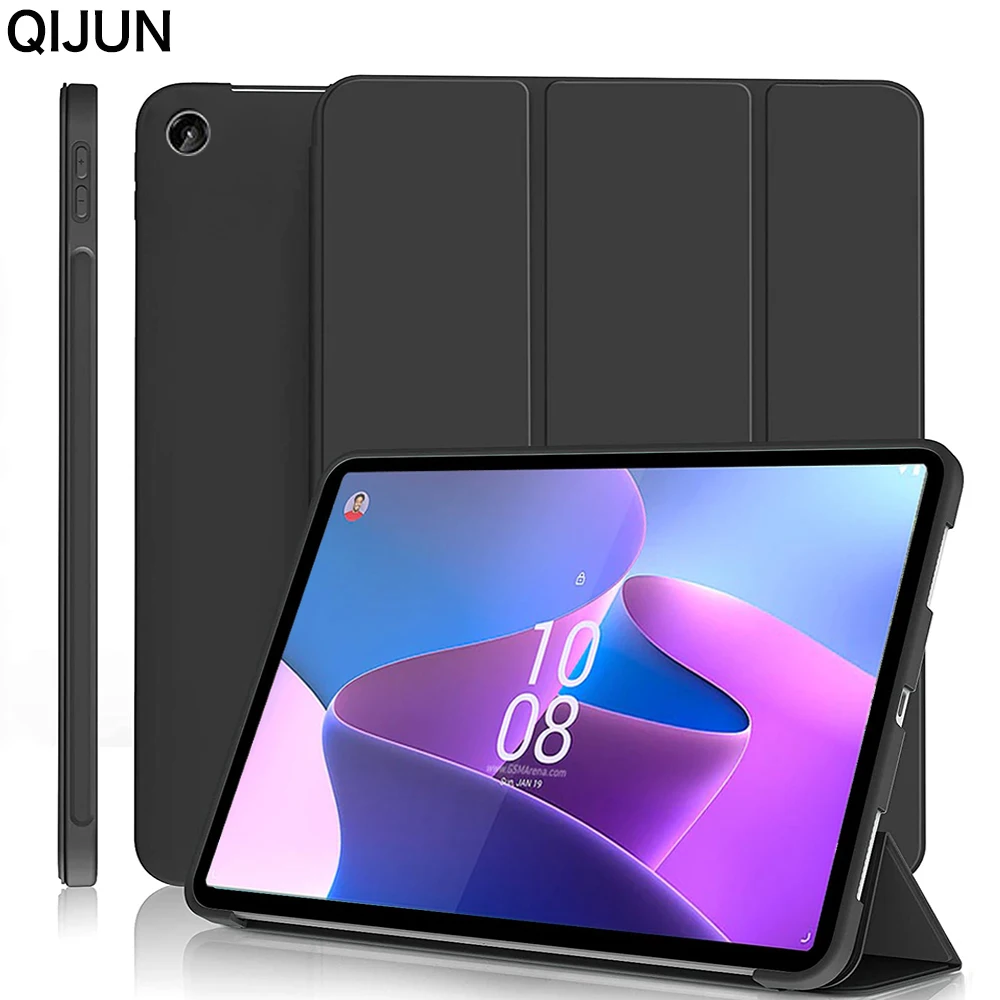 

For Lenovo Tab M10 Plus 3rd Gen 10.6 Xiaoxin Pad 10.6 Case Cover Tri-Fold Stand Funda For Tab P11 Pro Gen 2 11.2 Legion Y700