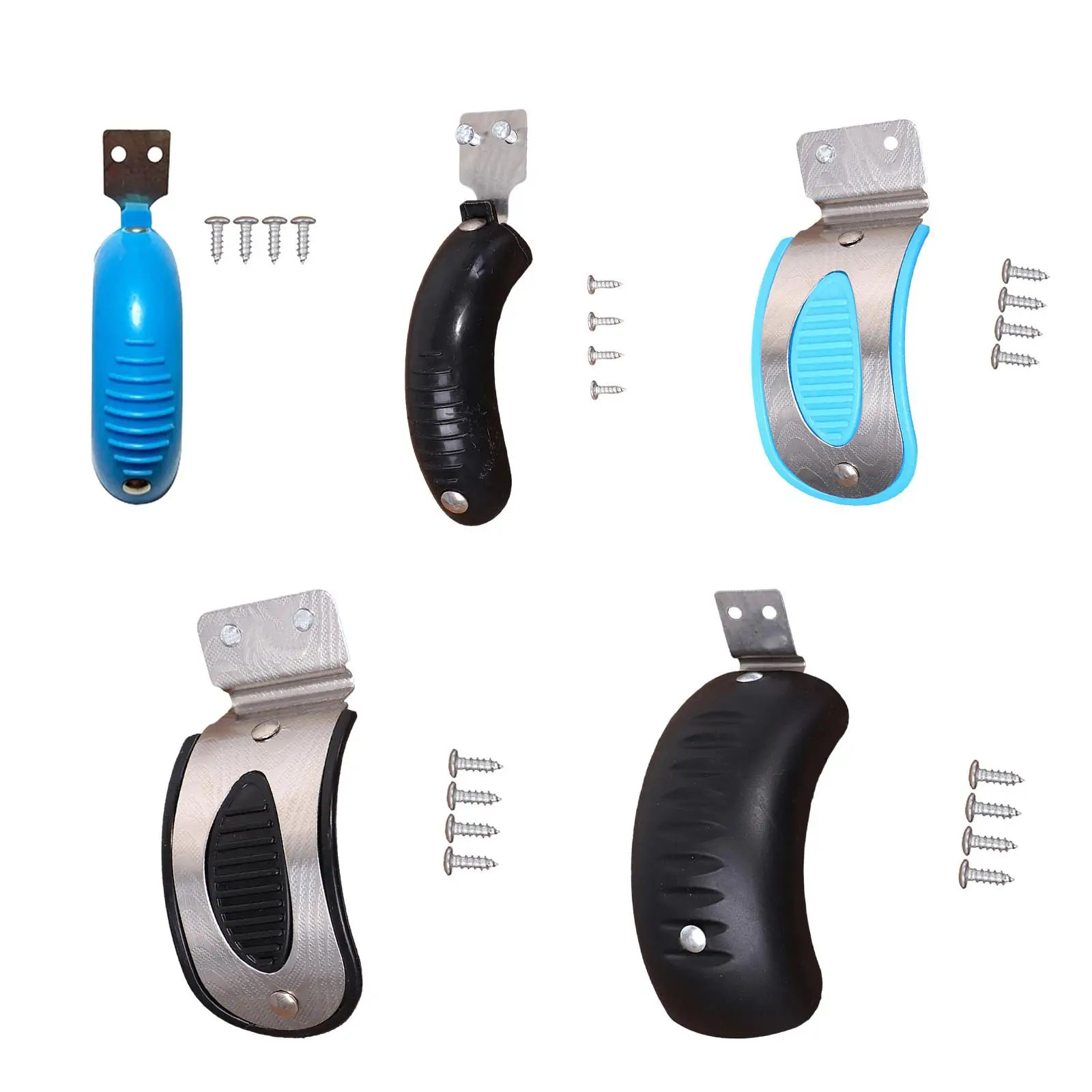 Rear Brake Pads of Scooter Parts Replacement with Screws Easy to Install Lightweight Convenient Effective Braking Accessories