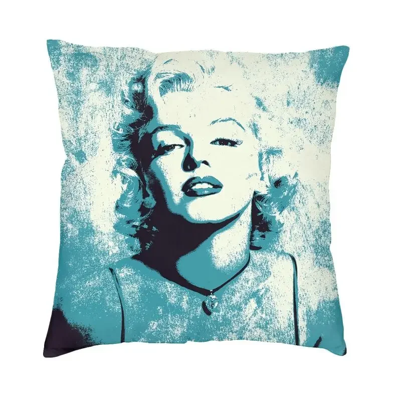 Movie Star Monroe Marilyns Cushion Cover 45x45cm 18x18Inch Throw Pillow Cases For Living Room Sofa Home Decoration Pillowcase
