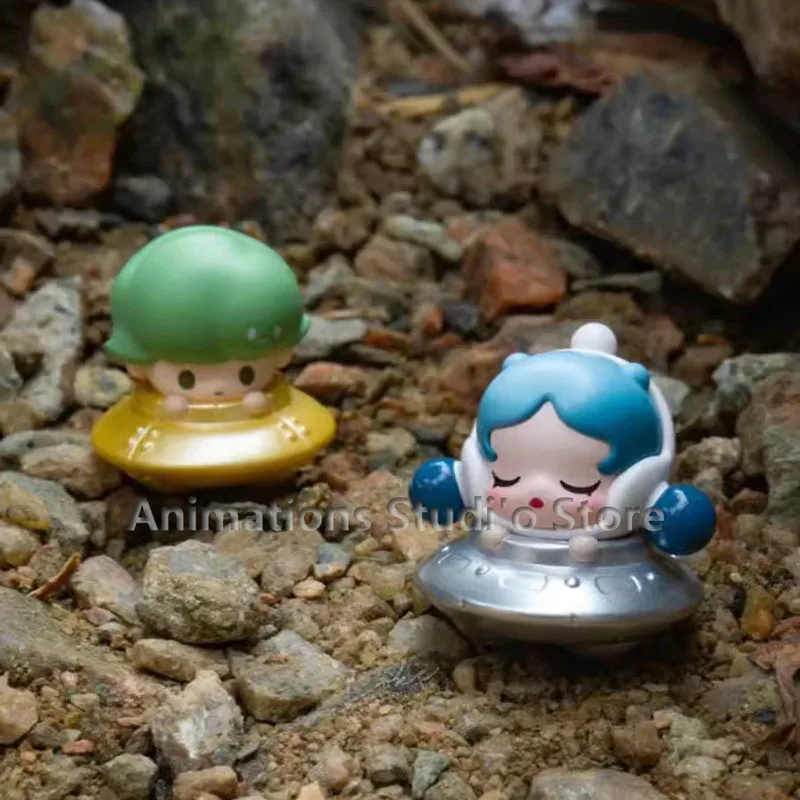 Little Saucer UFO Series Skullpanda CHAKA Labubu Dimoo Pucky