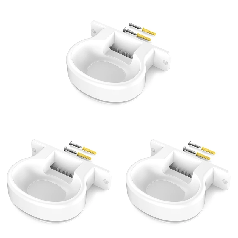 Per Google Nest Wifi Pro Staffa Di Montaggio A Parete Altoparlante Intelligente Base Staffa Di Stoccaggio A Parete, 3 Pezzi