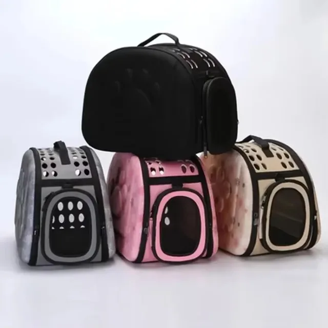 Outdoor Travel Portable Cat Puppy Sling Bag Pet Carrying Supplies Cat Bags Portable Dog Carrier Bag Pet Folding Breathable Bags