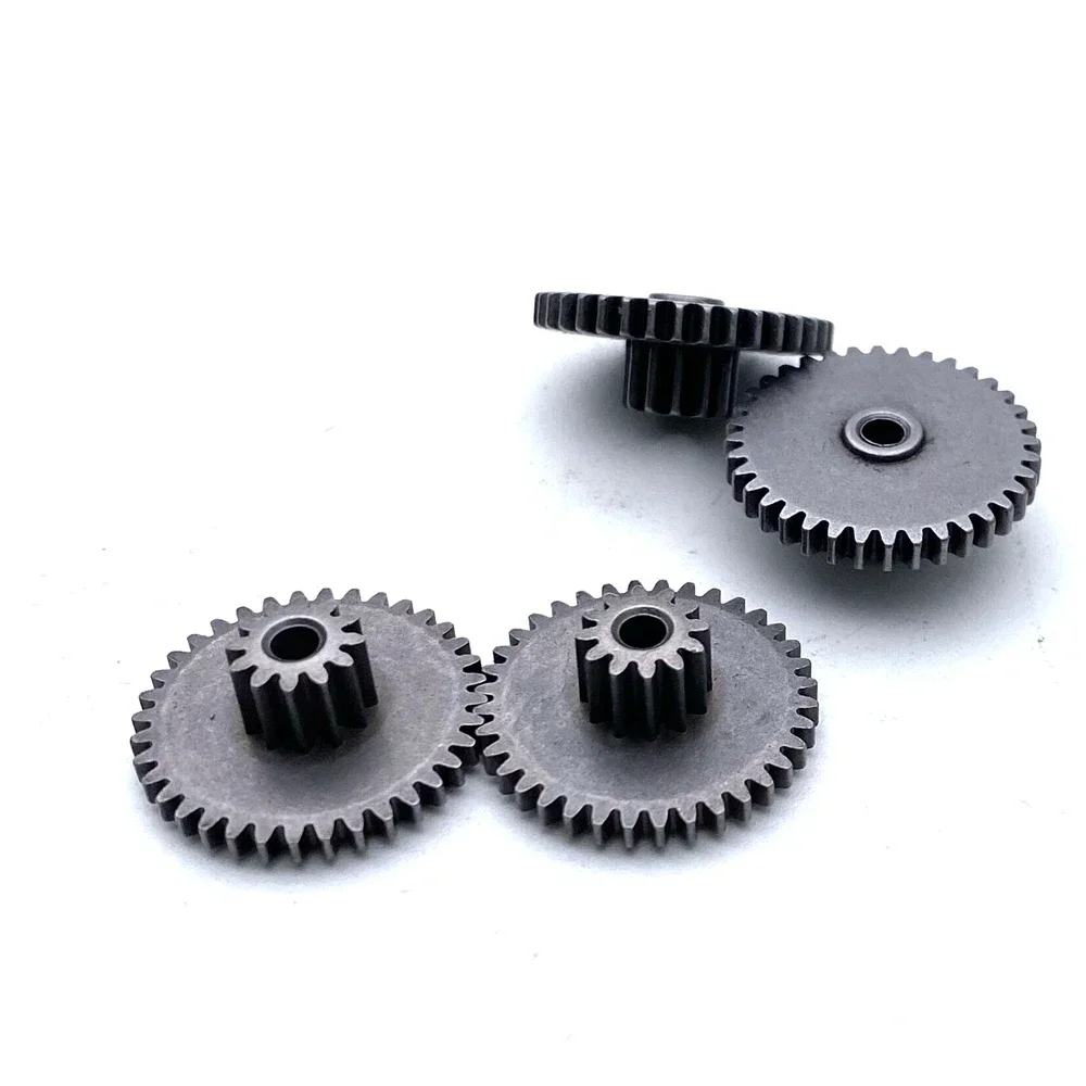 Metal Double Gear 0.5M 12T-36T 15T-30T 2.5mm Free Fit Metal Duplex Gear Wheel Powder Metallurgy DIY MOTOE MODEL
