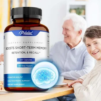 Brain Supplement - Supports Brain Health, Memory, Cognition, Heart Health, Non-GMO