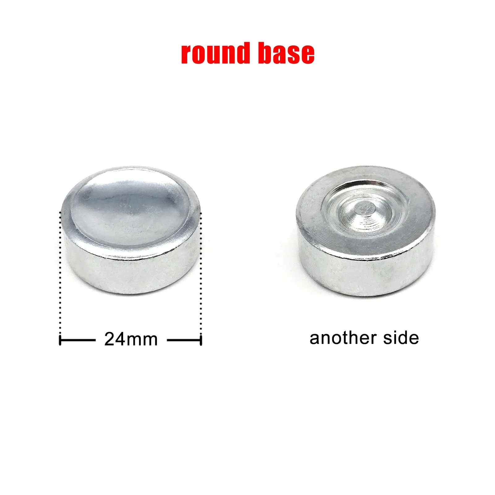 Die Punch Tool 10mm 12.5mm 15mm Metal No Sew Leather Jacket Coat Bag Clothes Press Popper Snap Button Stud Fastener Repair snap buttons tools