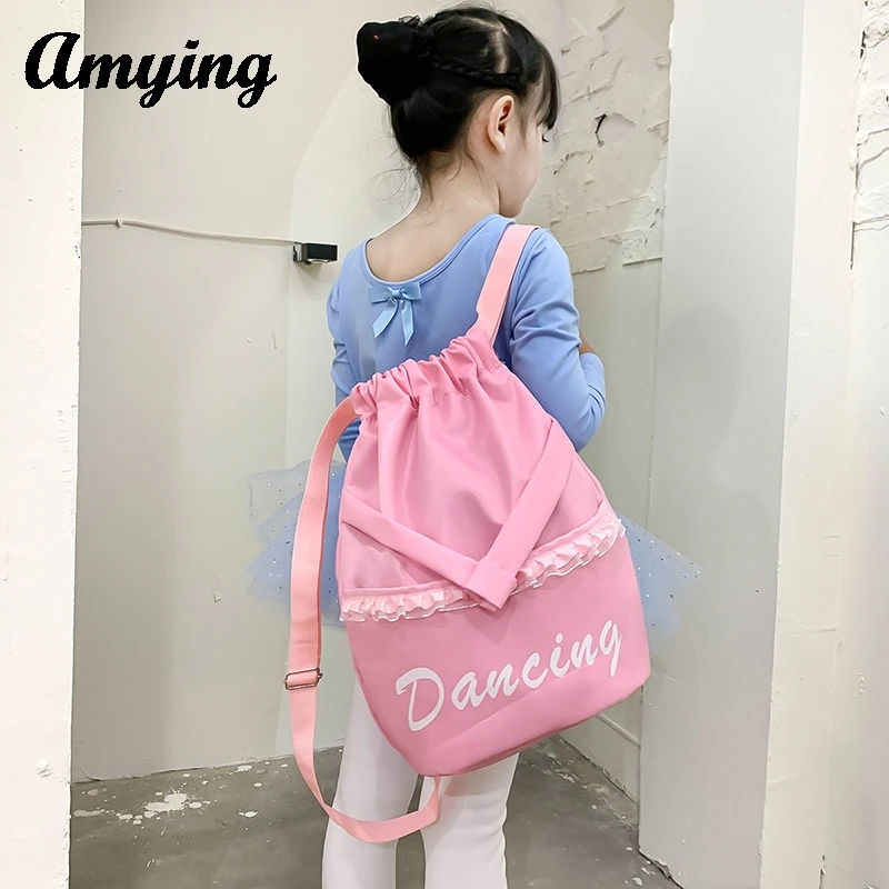 New Children School Bag Girls Dance Backpack Duffel Bags Children Ballet Dance Storage Bag Kids Latin Ballet Dance Bag 4