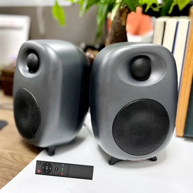 50W Bookshelf Active Bluetooth Speaker Home Theatre Sound System TV Computer Speaker Bass Effect OPT RCA For PC TV