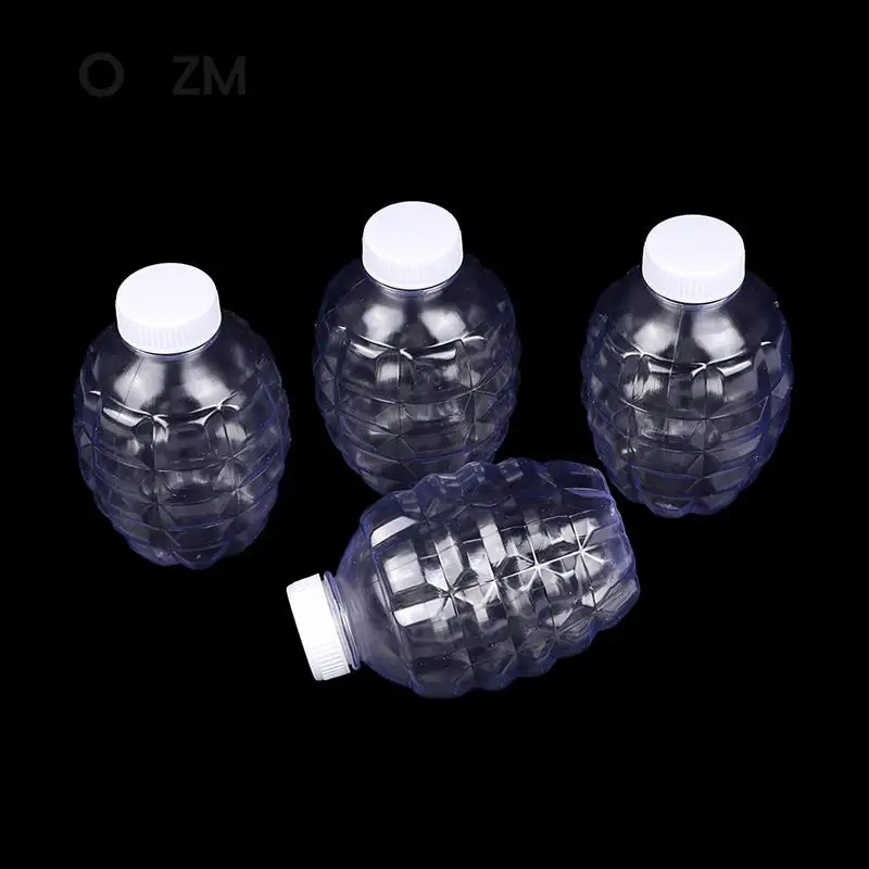 4Pcs Water Gel Kraal Accessoires Water Gel Kraal Subpackage Fles Plastic Hopper Ananas Fles Onderwijs Experimentele Levert