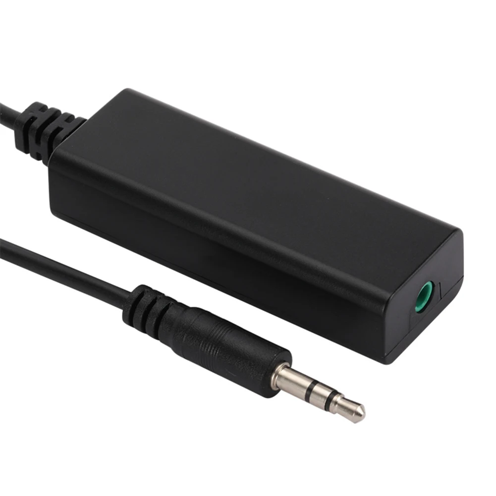 Noise Cancelling Reducer Filter Clear Sound Ground Loop Noise Isolator Plug and Play for Car Audio Home Stereo System