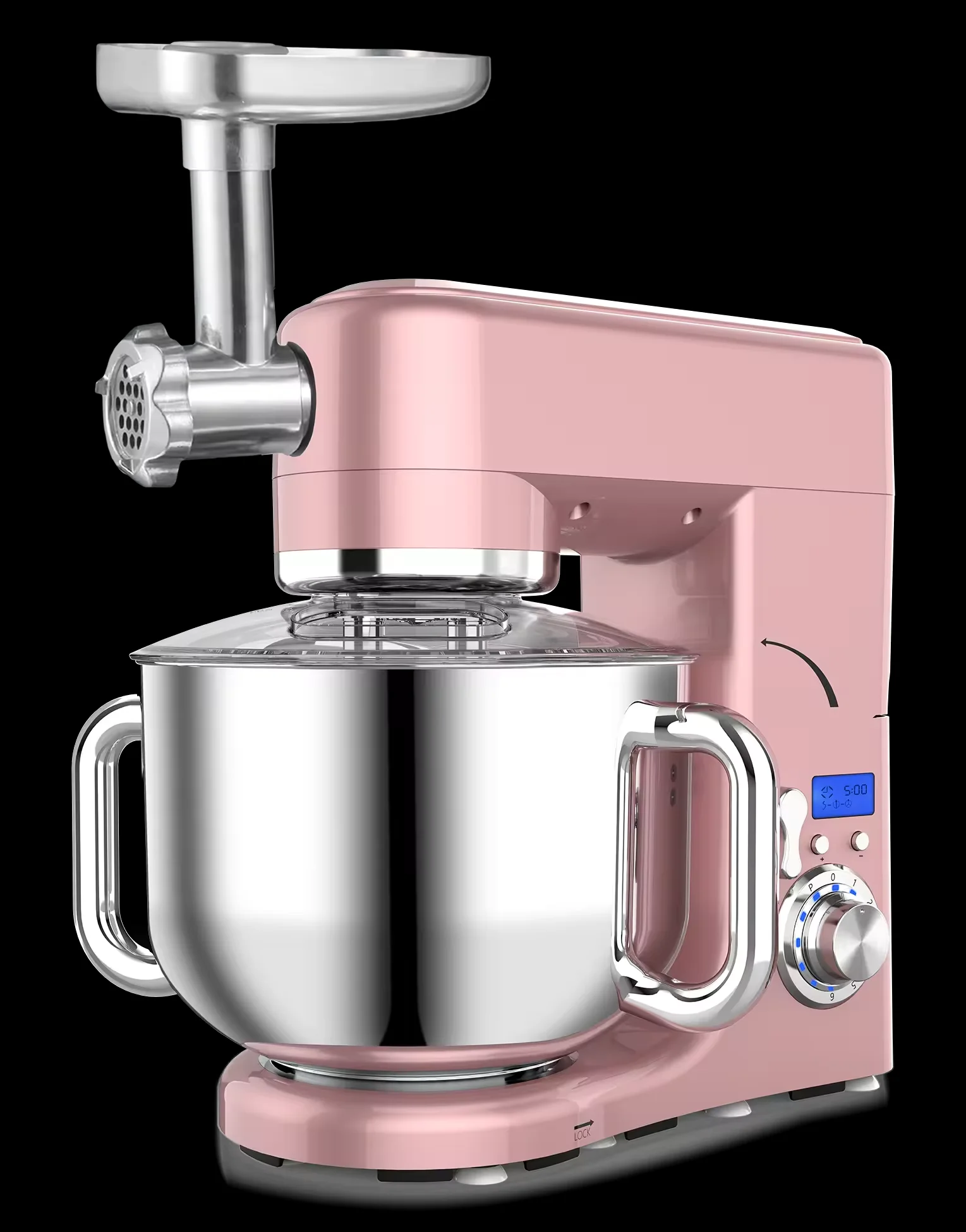 Europe Hot sale Electric mixer Silent Dough Kneading Machine Fully Automatic Multifunctional machine