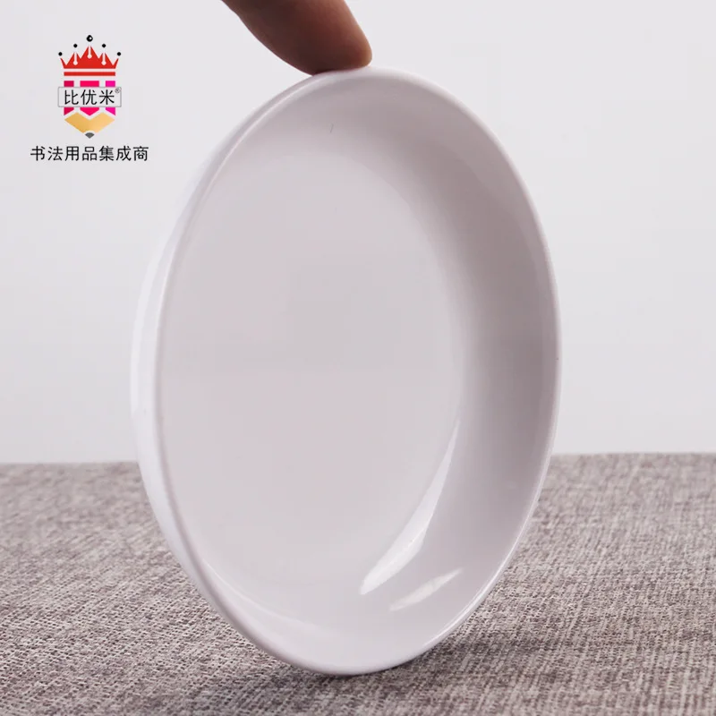 수채화 혼합 팔레트 트레이 프리미엄 도자기 컬러 믹싱 플레이트 (아티스트, 학생, 초보자용) 간편 세척 페인팅