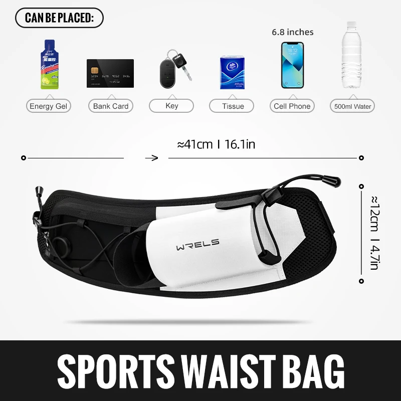 A white Waist bag