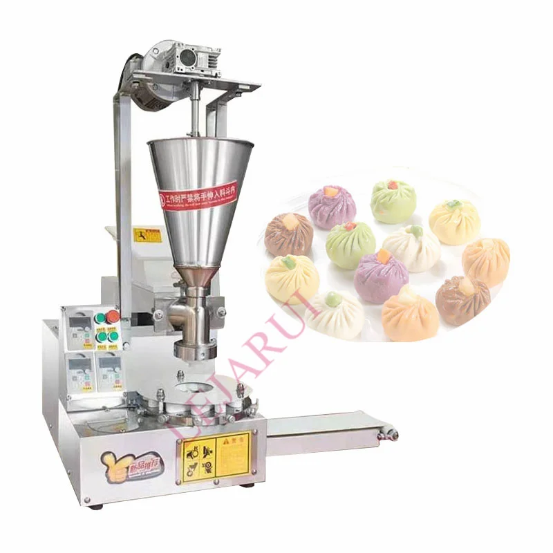 

Small Desktop Automatic Dumpling Momo Making Machine Steamed Stuffed Bun Machine Baozi Filling Processing Equipment