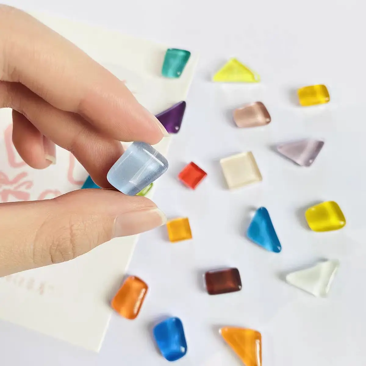 Charming Irregular Glass Figure Magnets for Home and Office Decor