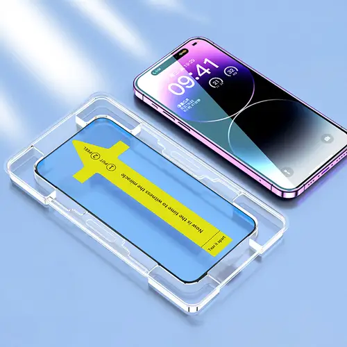Oleophobic Coating Dust Free Screen Protector For iPhone 17 Pro Max 16 15 13 11 12 14 Pro Max SE 7 8 XR Easy Installation Glass - Image 5