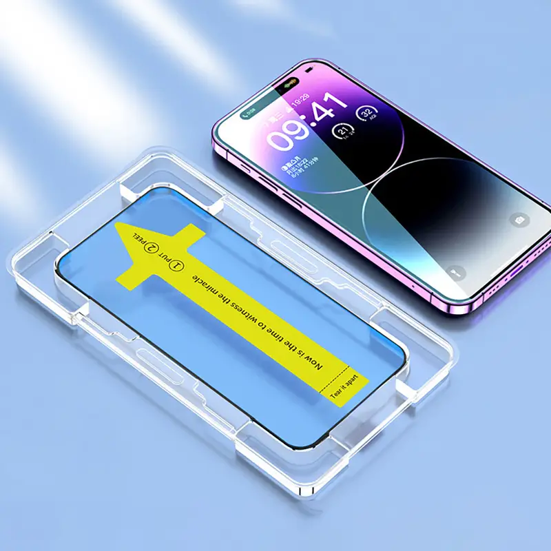 Oleophobic Coating Dust Free Screen Protector For iPhone 17 Pro Max 16 15 13 11 12 14 Pro Max SE 7 8 XR Easy Installation Glass - Image 5
