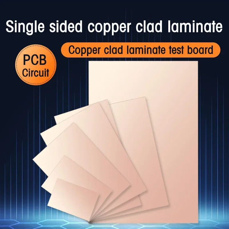 PCB 보드 FR4 구리 클래드 단면 프로토타입 라미네이트 회로 기판 7x10/10x15/15x20/20x30CM DIY 전자 프로젝트용