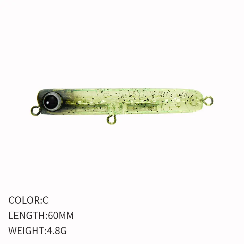 Billings Wobbler Sinking Pencil Bait 60cm 4,8g Micro Sinking Trolling Pencil für Black Bass Jigging-Köder Praktisches Angelzubehör – Detail 9