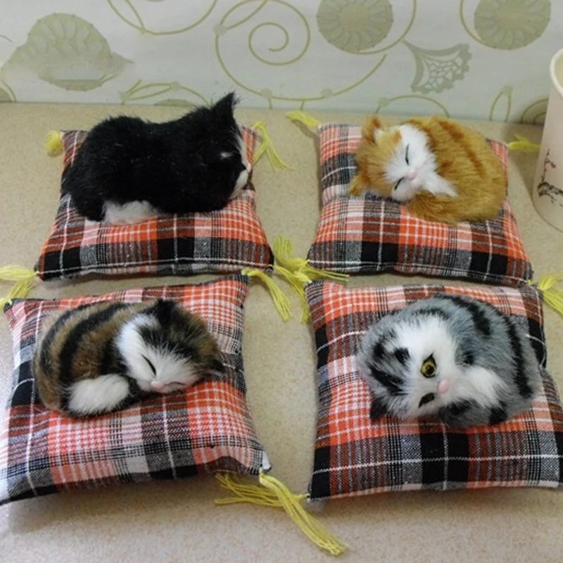 Simulation Cat Toy Ornaments 5