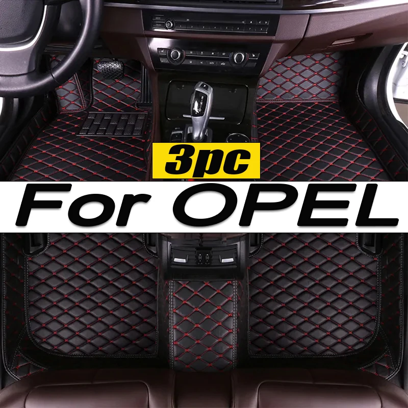 

Car Floor Mats For OPEL Zafira vivaro Meriva Ampera Mokka Combo Corsa F Crossland x Car Accessories