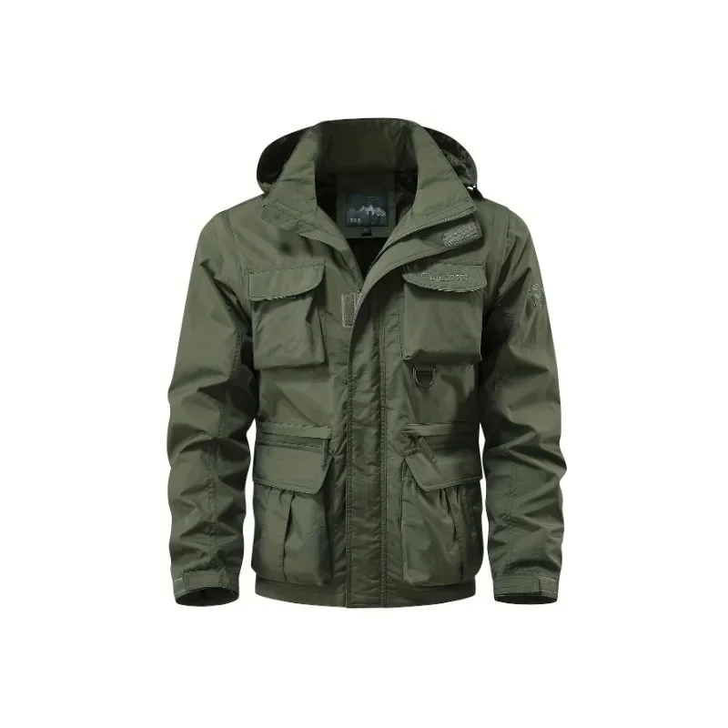 Winter Parka Men Men's Jackets Lightweight Padded Autumn Style Clothing Outerwear Mens Waterproof Vintage Male Coat Vest Hooded
