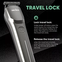 Sejoy Hair Cut Machine For Men Professional Hair Clippers Electric Shaver Beard Trimmers Machine Cordless 2