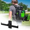 Backpack Blower Wall Mount Rack Steel Backpack Blower Rack Holder Hunting Pack Storage Chainsaw Chain Storage Hanger Garage 2