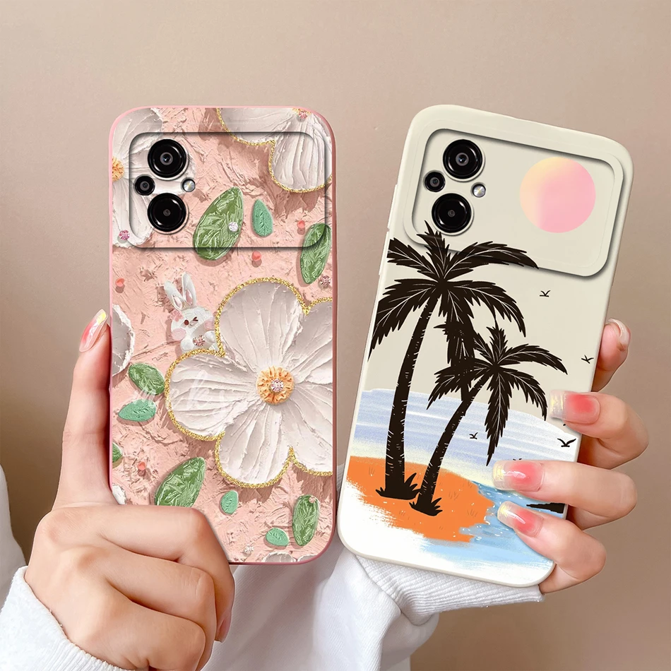 Liquid Silicone Soft Back Cover - New Design Full Protection Case