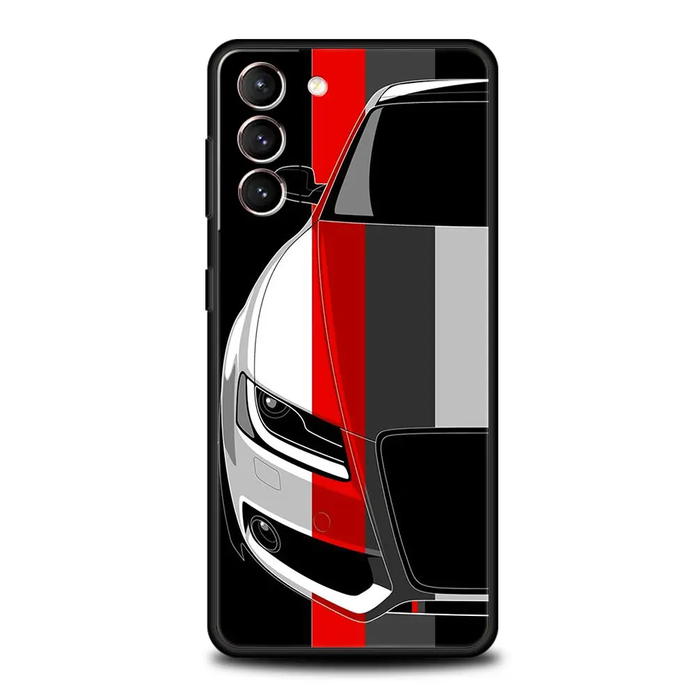 JDM Sports Cars Soft Silicone Phone Case