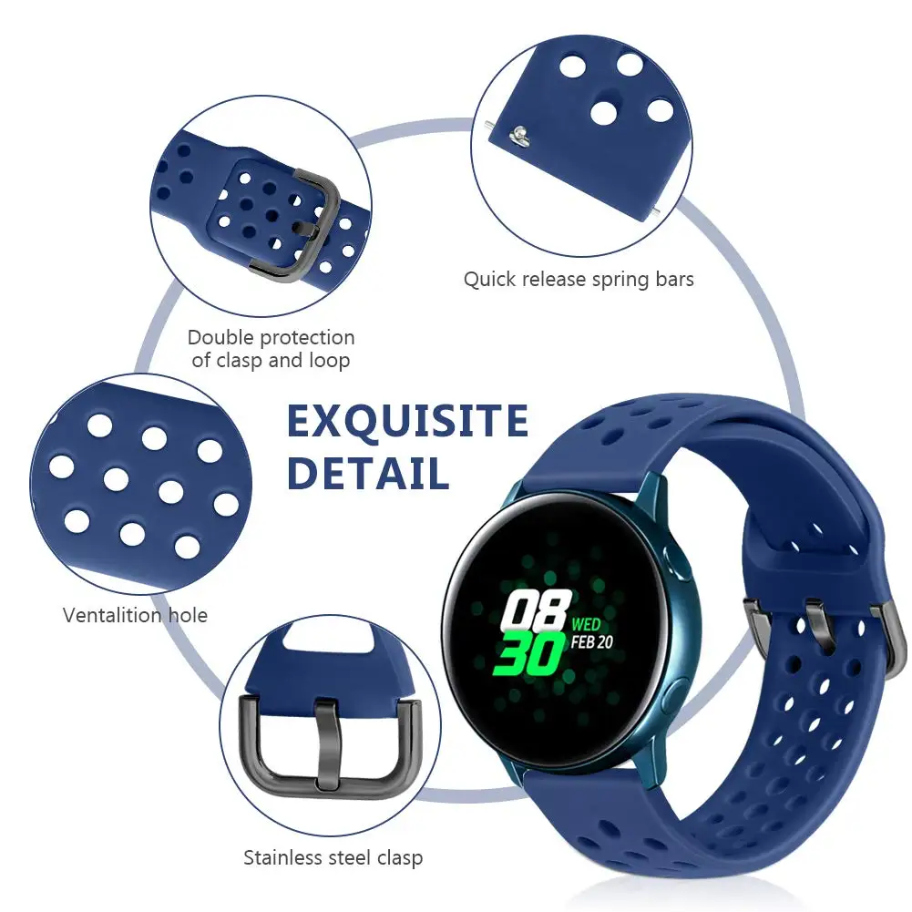 Universal 20mm/22mm Watch Band - Premium Replacement Strap
