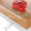 1pc Silicone Soft Corner Protectors With Pre-Taped Strong Adhesive To Shield Sharp Corners Of Cabinets Tables & Drawers 5
